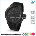 Build your watch brand easily man stainless steel watch faces sapphire big case calendar function